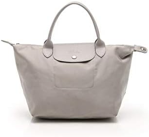 Amazon ロンシャン Longchamp ル プリアージュ ネオ S ハンドバッグ ナイロン レザー グレー 2way 中古 Longchamp ロンシャン ハンドバッグ