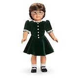 American Girl Molly's Evergreen Velvet Christmas Dress for Doll