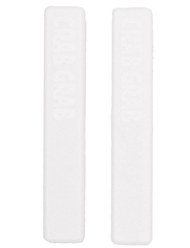 Crab Grab Unisex Grab Rails Traction Pads 2 Pack White