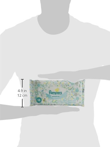 Pampers Sensitive Baby Wipes Travel Pack - 18ct