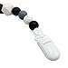 Pacifier Clip - 2 Pack - Silicone Baby Teething Pacifier Clip - BOY - Teether - BPA-Free - Non-Toxic