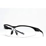 Pro For Sho Safety Glasses - Paper-thin Temple Designs for Long Lasting Comforts, Perfect Fit Under Earmuffs - Anti Fog, Scratch Proof, UV Protection