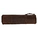 Vintage Leather pen pencil zippered drafting pouch gift for men women ~ charcoal markers color brushes bag for artist ~ art & craft tools kit ~ stationary supplies for college school