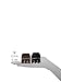 Goody Colour Collection Hair Clip, Brown and Black 1/2 Inch Hair Clip Claw, Stay Put Hold, 2 Count