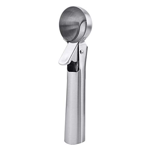 Ice Cream Spoon, Heavy Duty Stainless Steel Ice Cream Scoop Professional Ice-Cream Spade Fruit Spoon Melon Baller Scooper Kitchen Tool