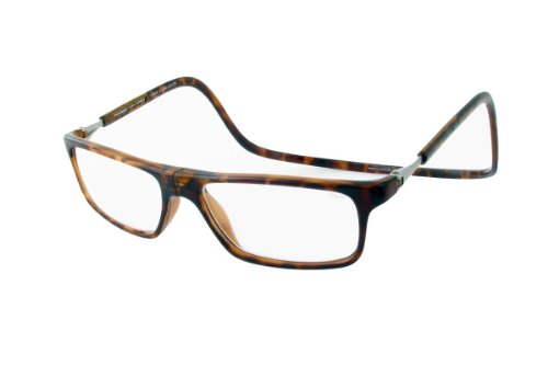 CliC Executive Reading Glasses -- CliC Magnetic Readers; Tortoise +1.25