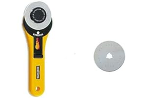 The maximum sharpness / Made in Japan /OLFA 60 mm tungsten steel Big Rotary Cutter & 60mm Rotary Blade Refill, 1-Pack Value Set (with our shop original description of goods)