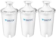 Brita Water Filter Pitcher Advanced Replacement Filters, 3 Count