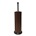 Bronze Powder Coated Toilet Brush with Holder