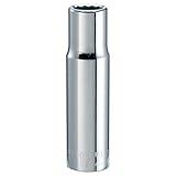 CRAFTSMAN Deep Socket, SAE, 1/2-Inch