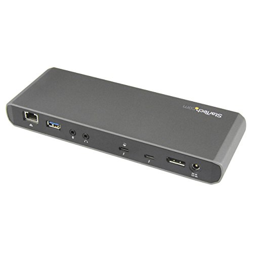 Thunderbolt 3 Docking Station - with Power Delivery (USB PD) - 85W Charging - Windows / MacBook Pro - Dual-4K - USB C Dock - Laptop Dock
