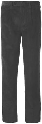 Alexanders of London Soft Jumbo Corduroy Single Pleated Trousers - Olive/Black/Navy/Chocolate