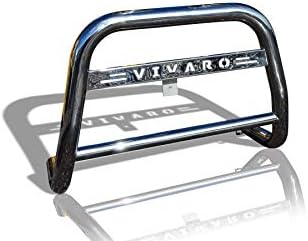 BRA3535HIGHWL Van Front Bull Bars Light A Bar Stainless Steel Chrome Silver + Fitting Kit