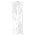 HANGERWORLD 12 Clear 72inch Dry Cleaning Laundry Polythylene Garment Cover Protector Bags 100 Gauge