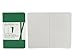 Moleskine Volant Notebook (Set of 2), Extra Small, Plain, Emerald Green, Oxide Green, Soft Cover (2.5 x 4)
