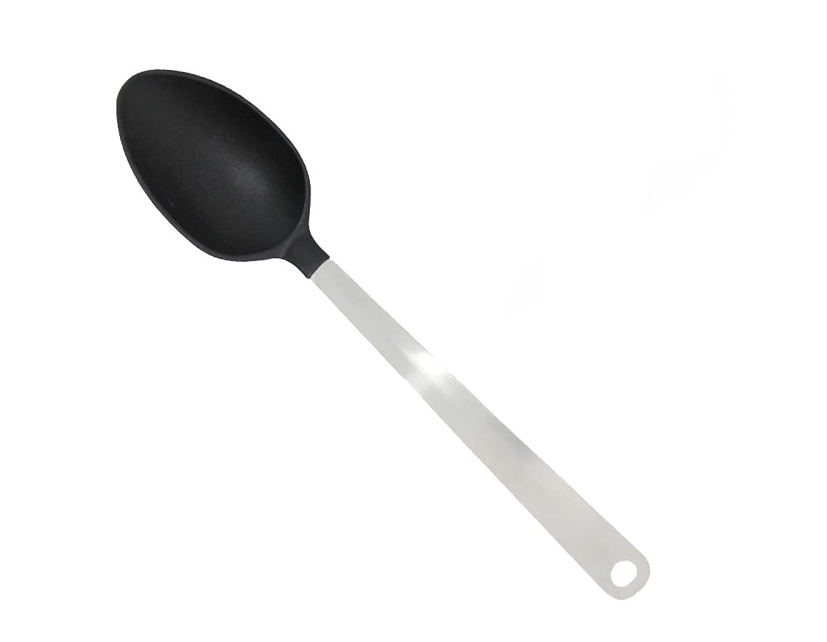 Buy Steel Handle Nylon Spatula Spoon for Nonstick Online at Low Prices