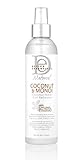 Design Essentials Coconut Water Curl Refresher for Instant Curl Revitalization-Coconut & Monoi Collection, 8oz.