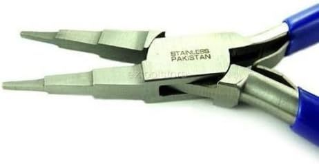 Mazbot 6.5 Inch 3 Steps Flat Jaw Wire Wrapping Pliers