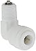 1/4-inch Quick Connect x 1/8-inch NPT Elbow CHECK VALVE Fitting for Membrane Housing