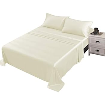 JSD Organic Bamboo Sheets 4 Piece Bed Sheet Set - Flat Sheet 16