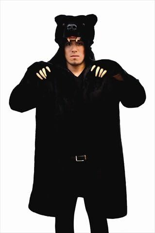 Magik Costumes MG564 Black Bear Coat Costume