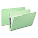 Smead Pressboard File Folder with SafeSHIELD® Fasteners, 2 Fasteners, 1/3-Cut Tab, 2