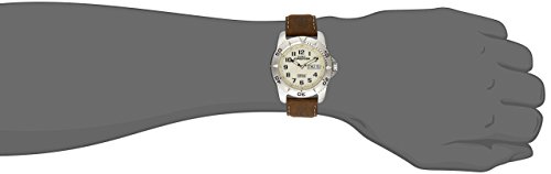 Timex Men's T46681 Expedition Traditional Brown Leather Strap Watch
