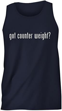got counter weight? - Men's Comfortable Humor Adult Tank Top, Navy, X-Large
