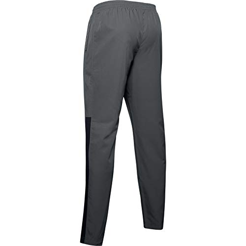 Under Armour Men's Woven Vital Workout Pants , Pitch Gray (012)/Black