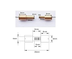 Brass Corby Bolts Fasteners, EDC Knives Maker Pivot