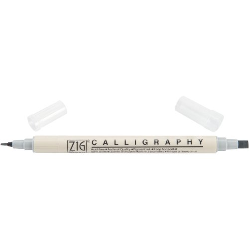 ZigMemory System Calligraphy Dual Tip Marker, Platinum