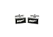 NexgenCover Black Cufflinks (007 Cufflinks)