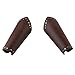 HZMAN Faux Leather Arm Guards - Medieval Knight Bracers - One Size, Black or Brown