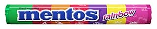 UPC 073390026424 product image for Mentos Chewy Mint Candy Roll, Rainbow, Non Melting, 1.32 ounce/14 Pieces (B01LDA | upcitemdb.com