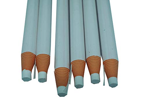 Amornphan 4 Colors Cut-Free Tailor's Chalk Pencils Fabric Marker Marking and Tracing Disappearing Tools Craft Sewing Glass Metal Vinyl Plastic Cloth 12 Pieces/Set - Thumbnail 2