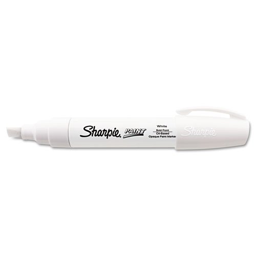 Sharpie Oil-Based Paint Marker, Extra Fine Point, White, 1 Count - Great for Rock Painting - //coolthings.us