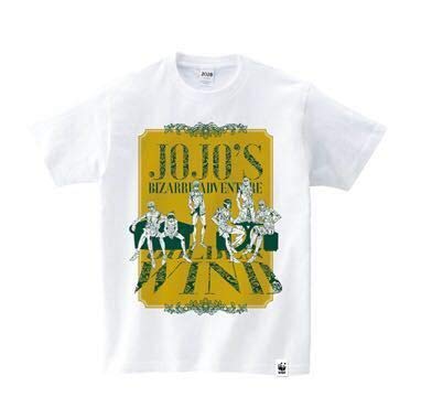ジョジョの奇妙な冒険 黄金の風 ルミネ 限定tシャツ Mサイズ ジョジョ展 荒木飛呂彦原画展の買取価格 相場 高価買取なら買取一括比較のウリドキ