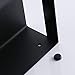 KES Bathroom Shower Shelf, 15.7-Inch Shower Caddy, Screw Mount, Square Modern Style, Wall Mounted Stainless Steel Matte Black, BSC205S40A-BK