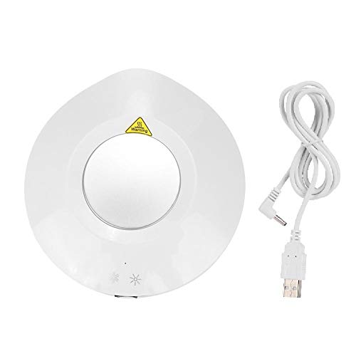 USB Cup Heater Cooler Plate Cup Warmer and Colder Beverage Mug Mat Office Tea Coffee Heater Pad for Coffee Tea Cola Cans Drinks