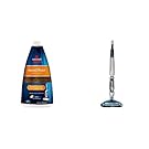 BISSELL Spinwave Plus Hard Floor Cleaner and Mop, Silver with 1929 CrossWave & SpinWave Wood Floor Cleaning Formula, 32 oz