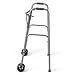 Medline Heavy Duty Bariatric Extra Wide Folding Walker wtih 5