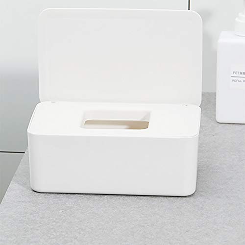 Pull Wet Wipes Dispenser Box with Moisture Seal Secure Lid