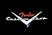 Fender 9101359806 Custom Shop Original Logo T-Shirt, 2X-Large, Black