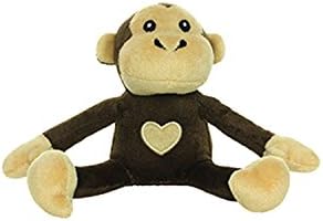 MIGHTY- Safari Monkey - Squeaker-Multiple Layers. Made Durable, Strong & Tough. Interactive Play (Tug, Toss & Fetch). Machine Washable & It Floats.