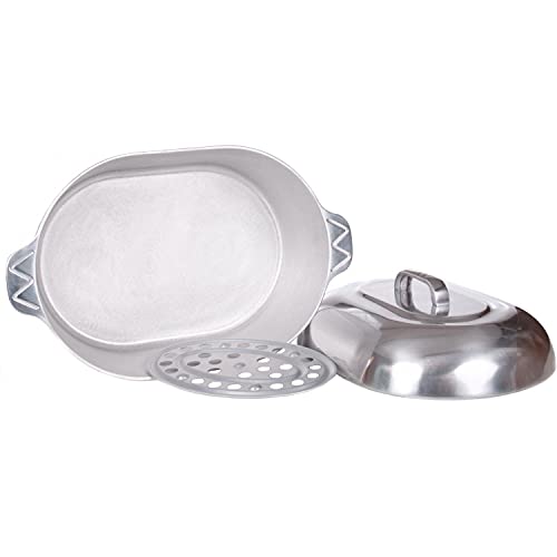 Cajun Classic 18Inch Oval Aluminum Roaster GL10055 Pricepulse