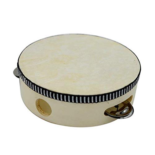 Autumn Water 6" Musical Instruments Tambourine Drum ren Musical Educational Tambourine Round Percussion for KTV Party
