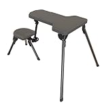 Caldwell Stable Table Lite Ambidextrous Fully Collapsible Rotating All-Weather Shooting Rest for Outdoor, Range, Shooting and Cleaning