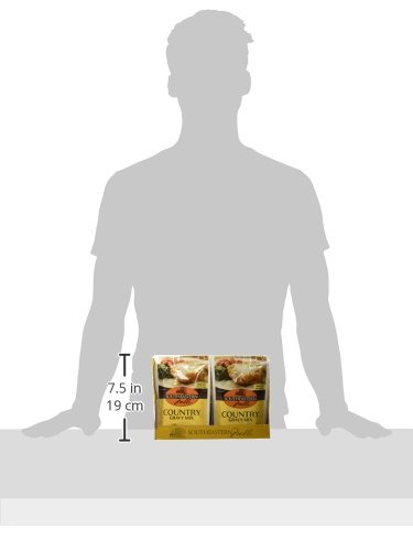 Southeastern Mills Gravy Mix, Country, 4.5-Ounce Packages (Pack of 24)
