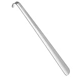 Long Metal Shoe Horn - 18 Inches Extra Long Handled Stainless Steel Shoehorn
