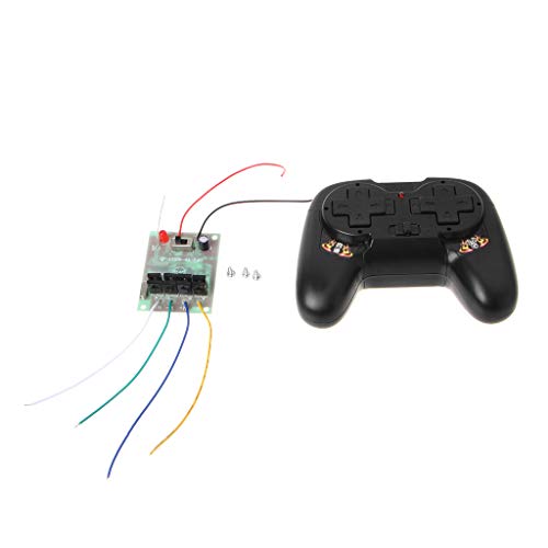 Dabixx Receiver Board, 4CH 2.4G Wireless RC Toy Module Remote Control Receiver Transmitter 5A 50M